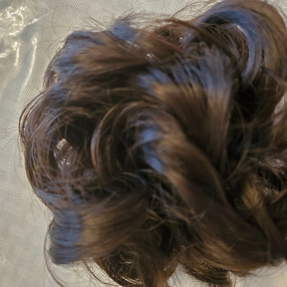 DARK BROWN PONYTAIL WRAP Hairpiece,New